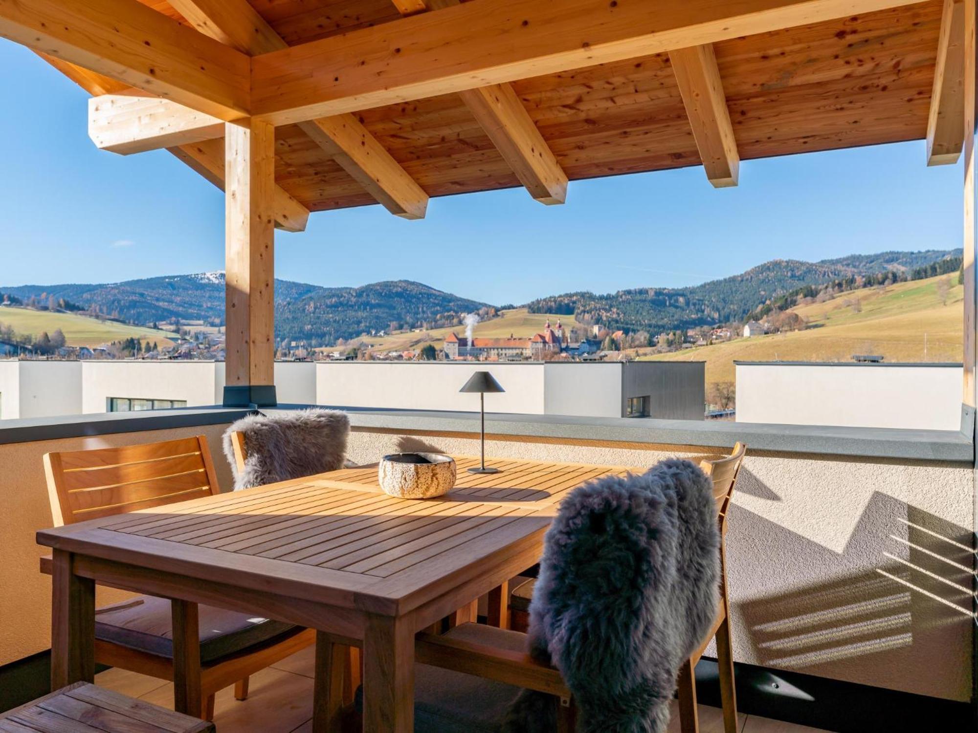Grebenzen Eiszeit Lodge Санкт Ламбрехт Екстериор снимка