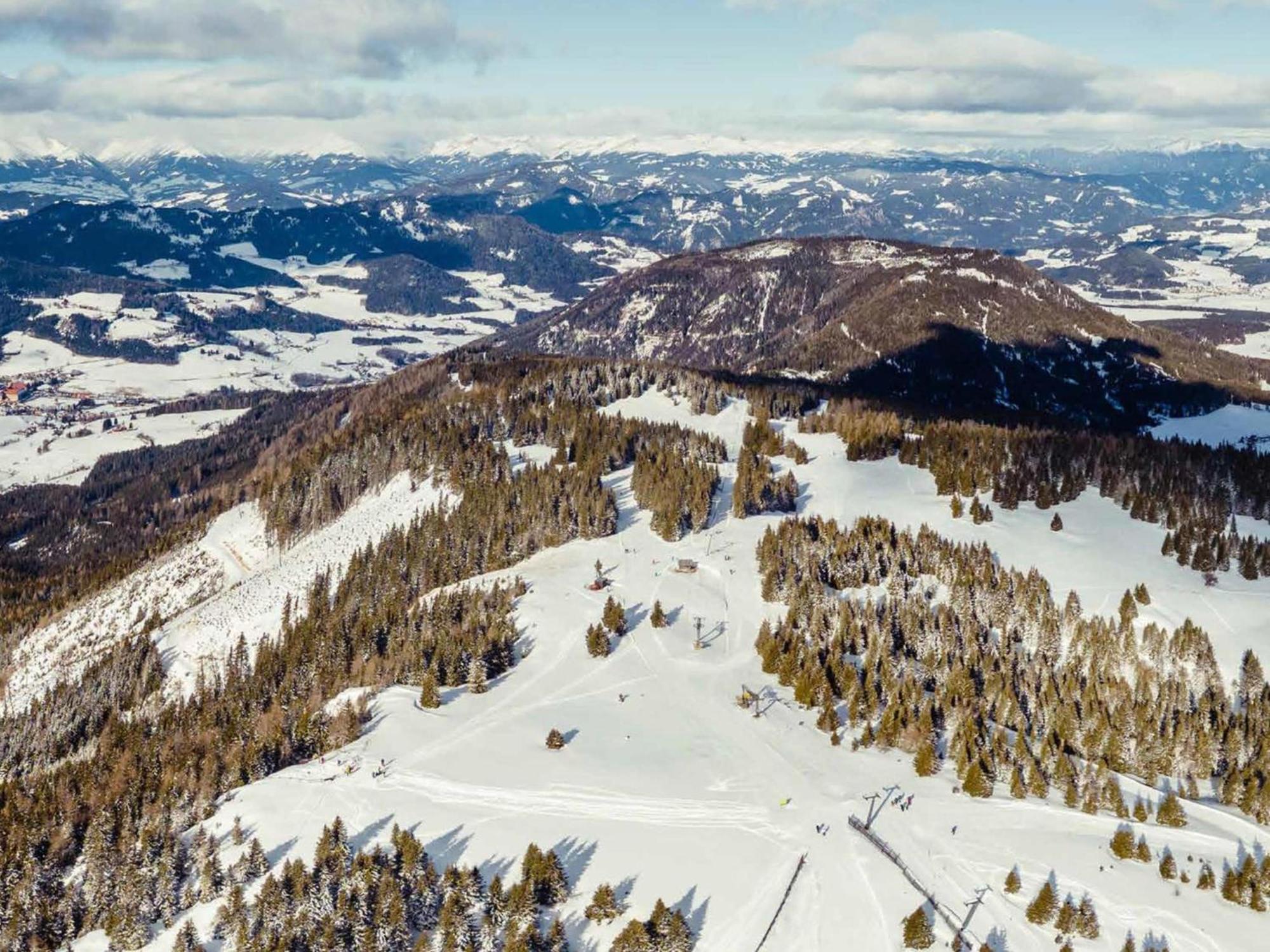 Grebenzen Eiszeit Lodge Санкт Ламбрехт Екстериор снимка